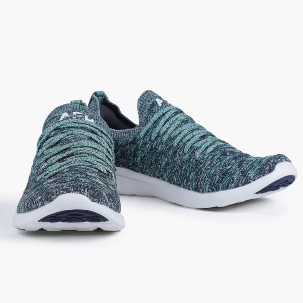 APL Teal and Navy Knit Sneakers